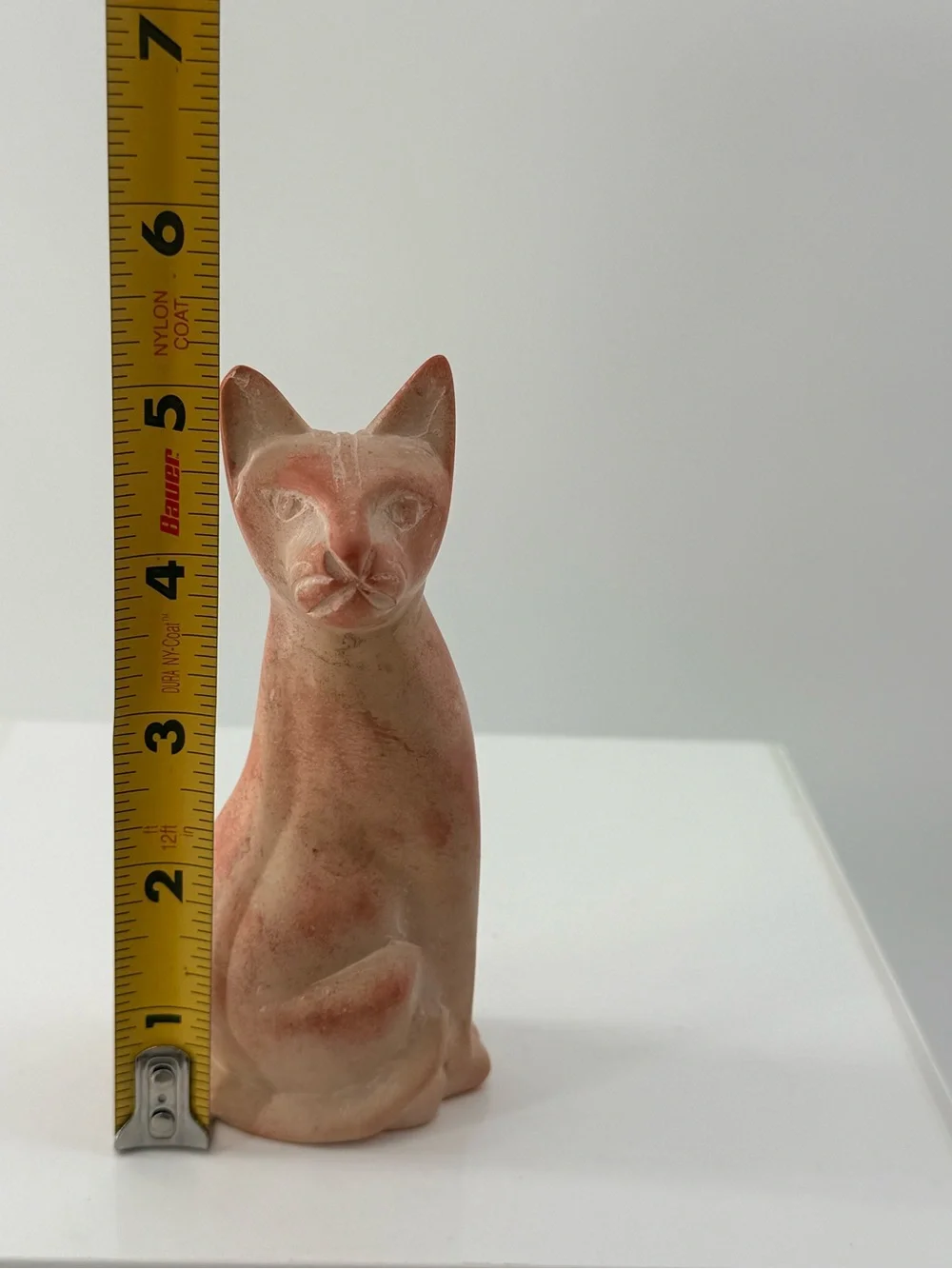 Pink Stone Cat Toy & Decorative Figurine - Unbranded